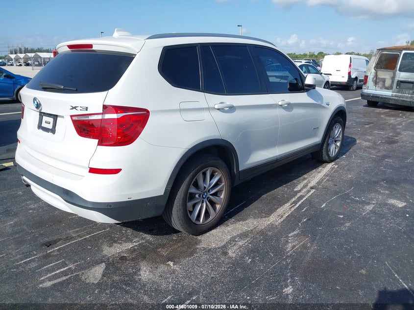 Vin: 5uxwz7c39h0v94760, lot: 46099432, bmw x3 sdrive28i 20174