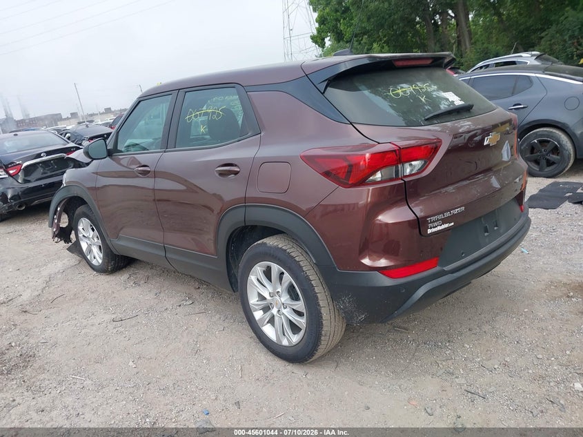 2022 CHEVROLET TRAILBLAZER auction photo 3