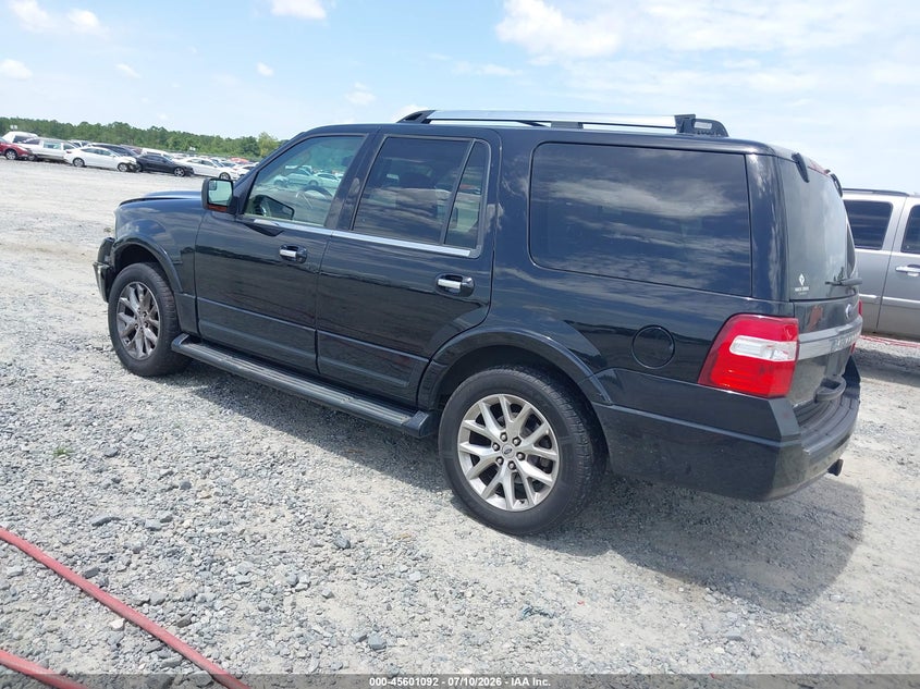 Vin: 1fmju1kt2gef55286, lot: 46099515, ford expedition limited 20163