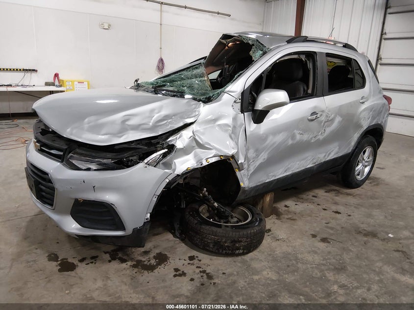 Vin: kl7cjpsm4nb540544, lot: 46099524, chevrolet trax awd lt 20222