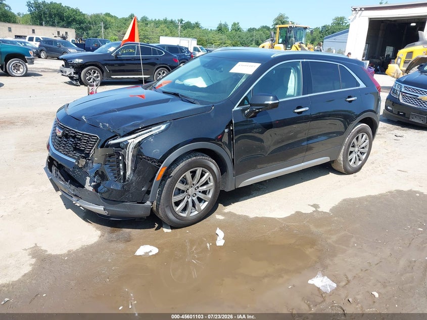 Vin: 1gyfzdr40mf071001, lot: 46099526, cadillac xt4 awd premium luxury 20212