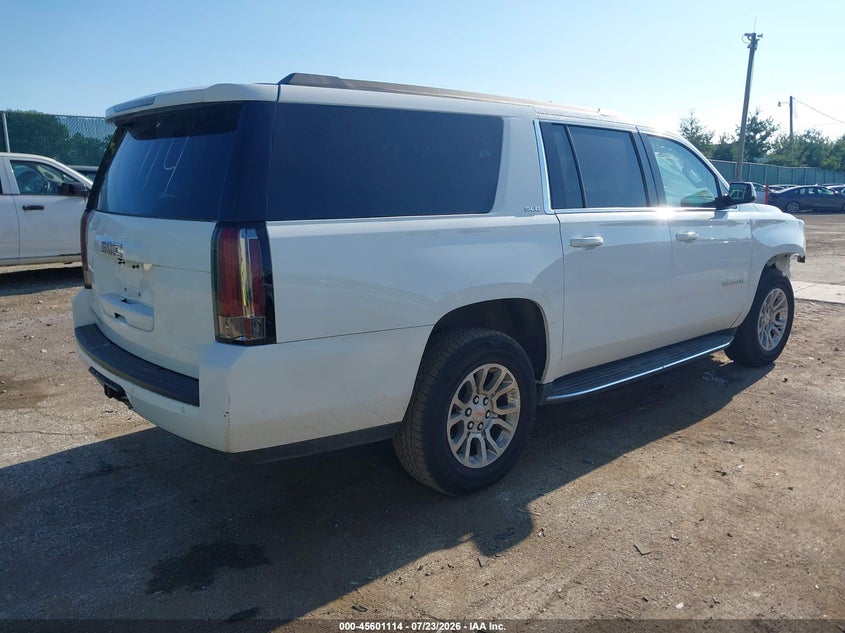 Vin: 1gks2fkc2lr288024, lot: 46099537, gmc yukon xl 4wd sle 20204