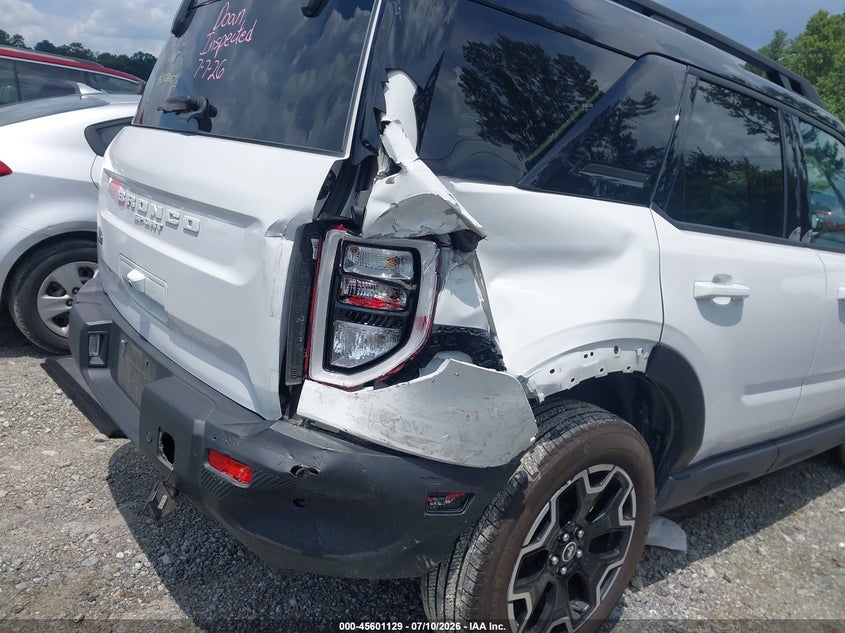 2025 Ford Bronco Sport Outer Banks VIN: 3FMCR9CN2SRE33932 Lot: 45601129