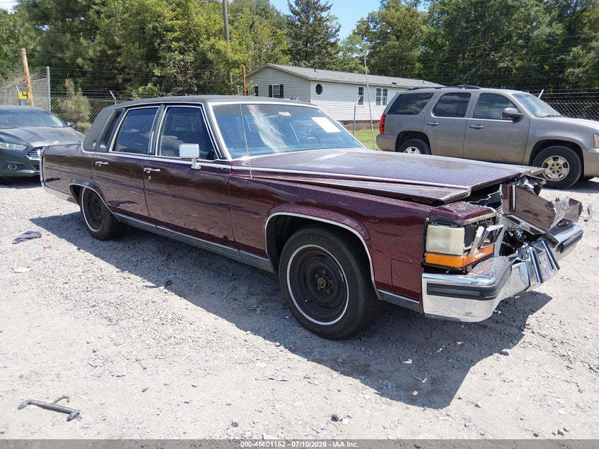 1989 CADILLAC BROUGHAM auction photo 1