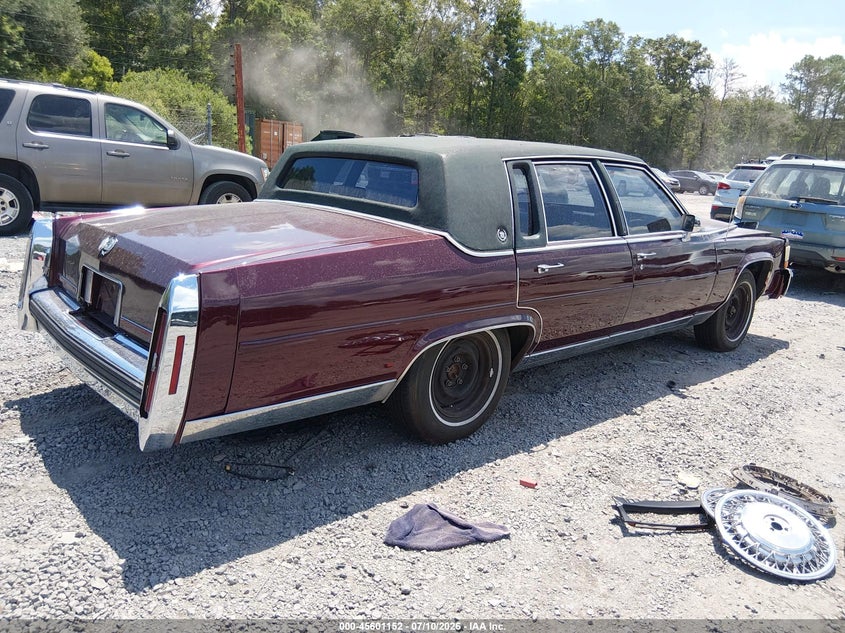 1989 CADILLAC BROUGHAM auction photo 4