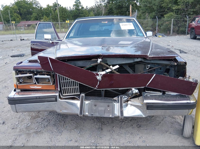 1989 CADILLAC BROUGHAM auction photo 6