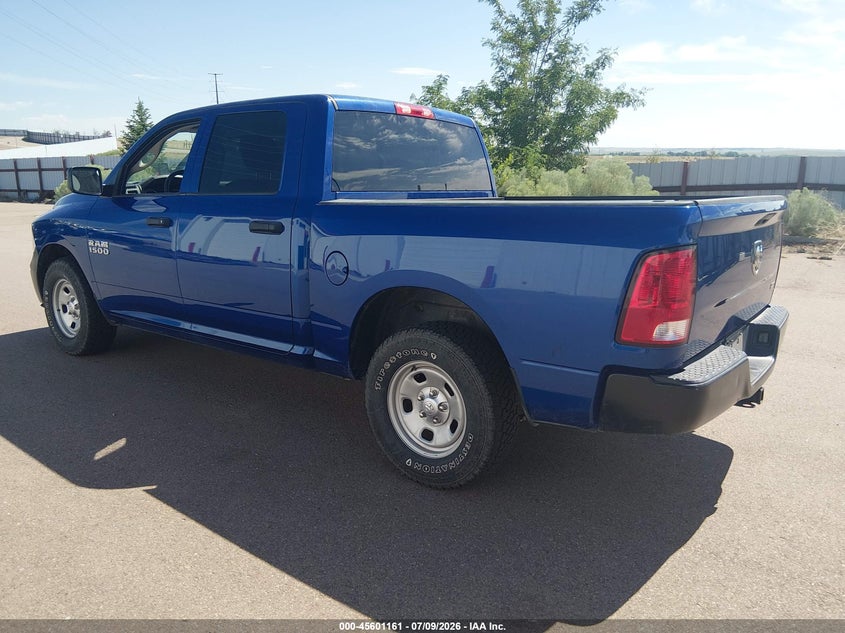 Vin: 3c6rr6kg4jg246435, lot: 46099583, ram 1500 tradesman  4x2 5'7 box 20183