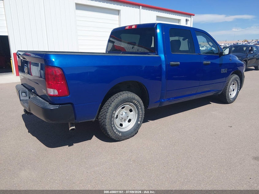 Vin: 3c6rr6kg4jg246435, lot: 46099583, ram 1500 tradesman  4x2 5'7 box 20184