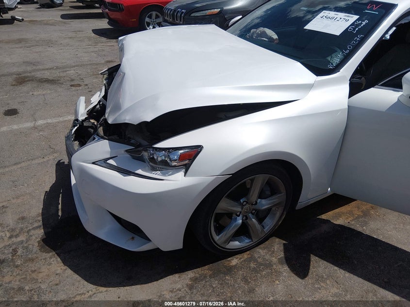 2014 Lexus Is 350 VIN: JTHCE1D20E5001478 Lot: 45601279
