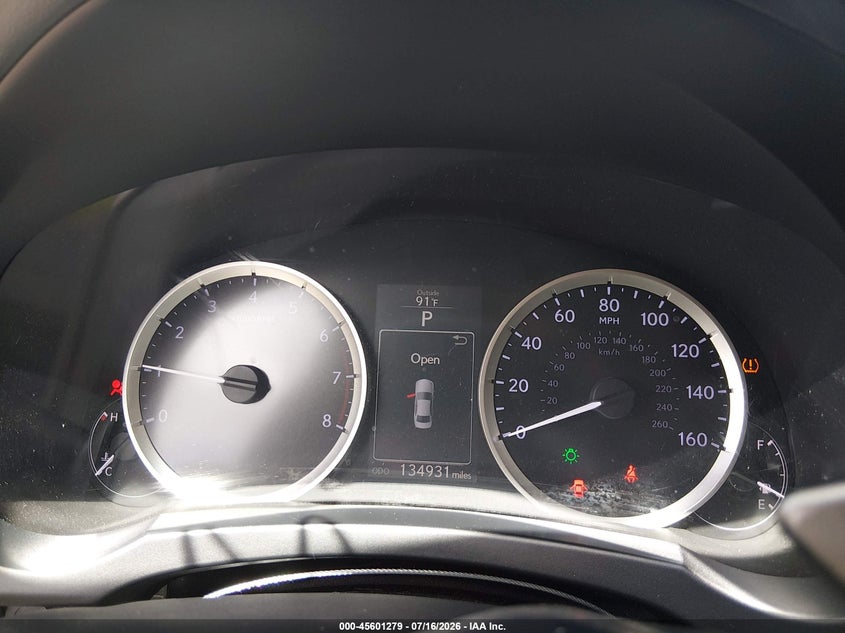 2014 Lexus Is 350 VIN: JTHCE1D20E5001478 Lot: 45601279