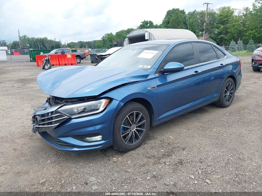 2019 Volkswagen Jetta 1.4T Sel, Right Front, IAAI, VIN 3VWE57BU1KM109273 — photo 2