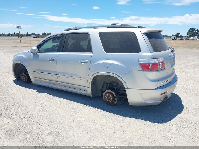 Vin: 1gkkvted0bj388159, lot: 46099704, gmc acadia denali 20113
