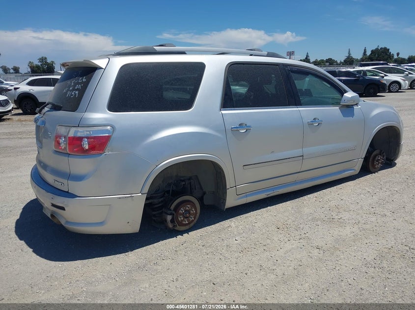 Vin: 1gkkvted0bj388159, lot: 46099704, gmc acadia denali 20114