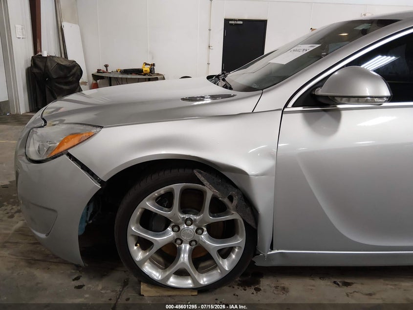 2013 Buick Regal Gs VIN: 2G4GV5GV2D9197906 Lot: 45601295