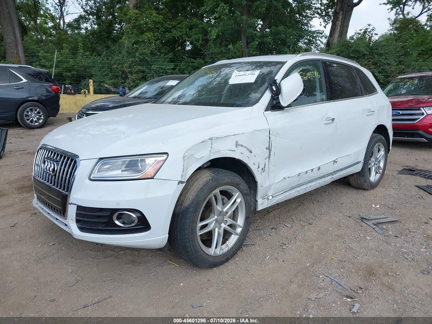 Vin: wa1l2afp5ha037286, lot: 46099719, audi q5 2.0t premium 20172