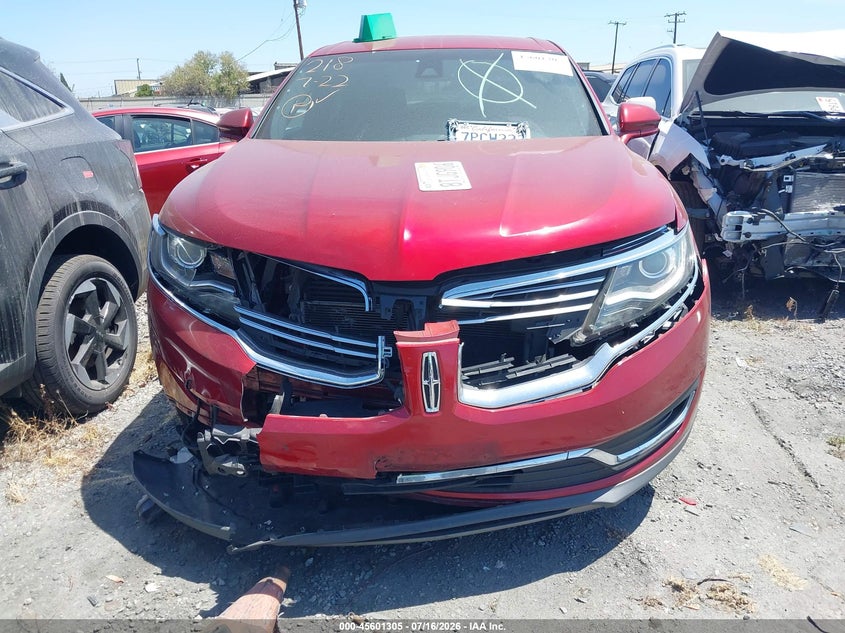 2016 Lincoln Mkx Select VIN: 2LMPJ6KRXGBL33678 Lot: 45601305