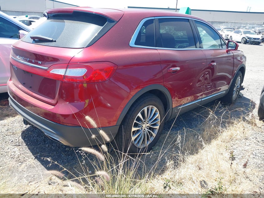 Vin: 2lmpj6krxgbl33678, lot: 46099728, lincoln mkx select 20164