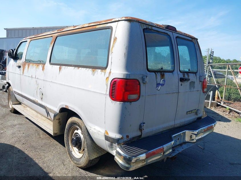 2001 DODGE RAM VAN 2500 auction photo 3
