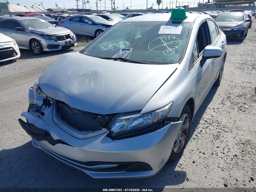 2015 Honda Civic Lx 2HGFB2F52FH534688 photo 1