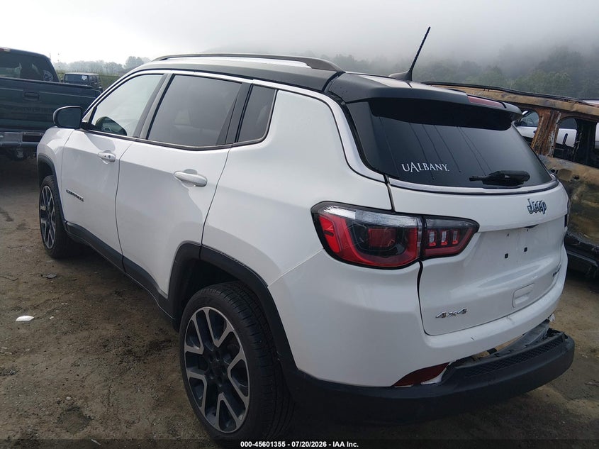 Vin: 3c4njdcb3jt483916, lot: 46099778, jeep compass limited 4x4 20183