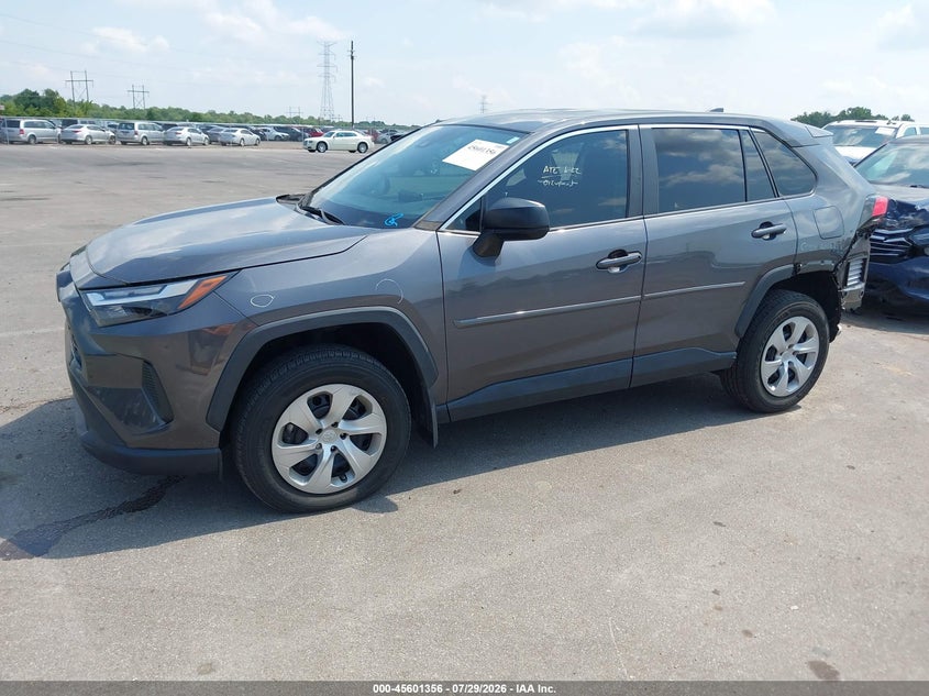Vin: 2t3h1rfvxpw269992, lot: 46099779, toyota rav4 le 20232