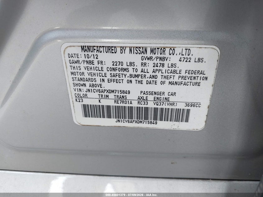 AtlanticExpress - Infiniti G37