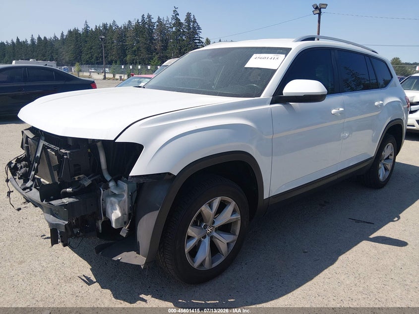 2018 VOLKSWAGEN ATLAS auction photo 2