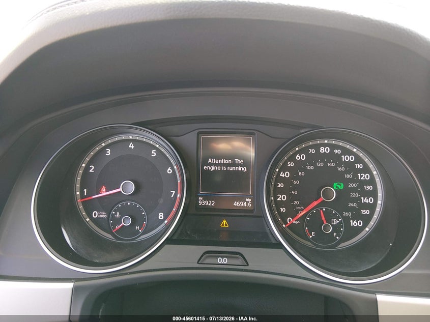 2018 VOLKSWAGEN ATLAS auction photo 7