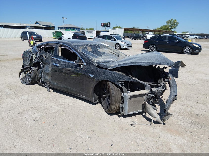 2013 TESLA MODEL S auction photo 1