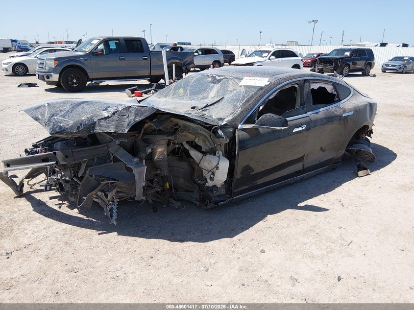 2013 TESLA MODEL S auction photo 2