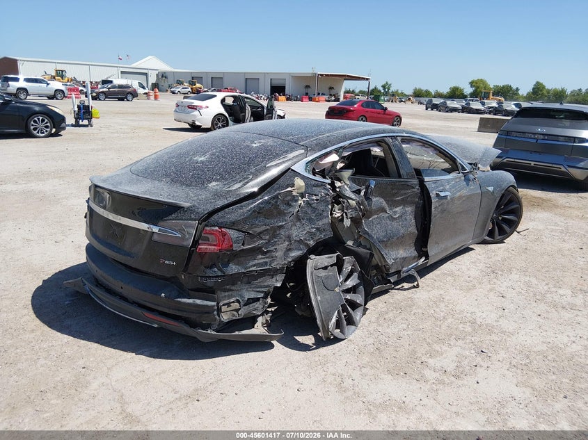 2013 TESLA MODEL S auction photo 4