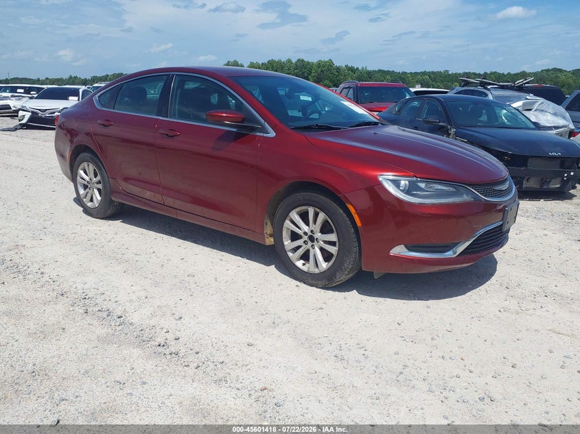 Vin: 1c3cccab0fn692699, lot: 46099841, chrysler 200 limited 20151