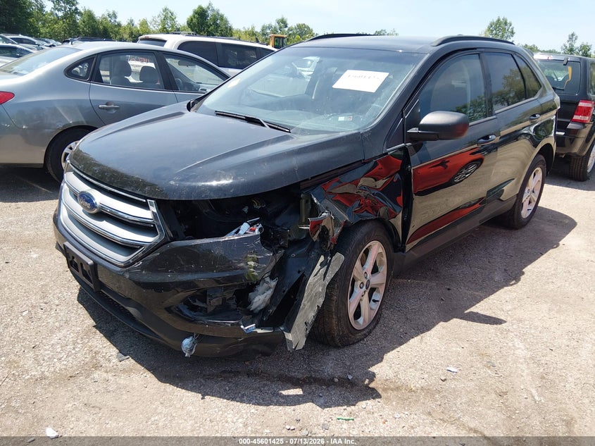 Vin: 2fmpk4g92jbb78041, lot: 46099847, ford edge se 20182