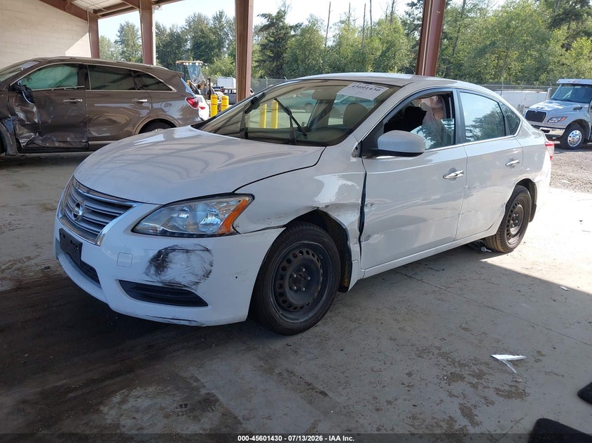 2015 NISSAN SENTRA auction photo 2