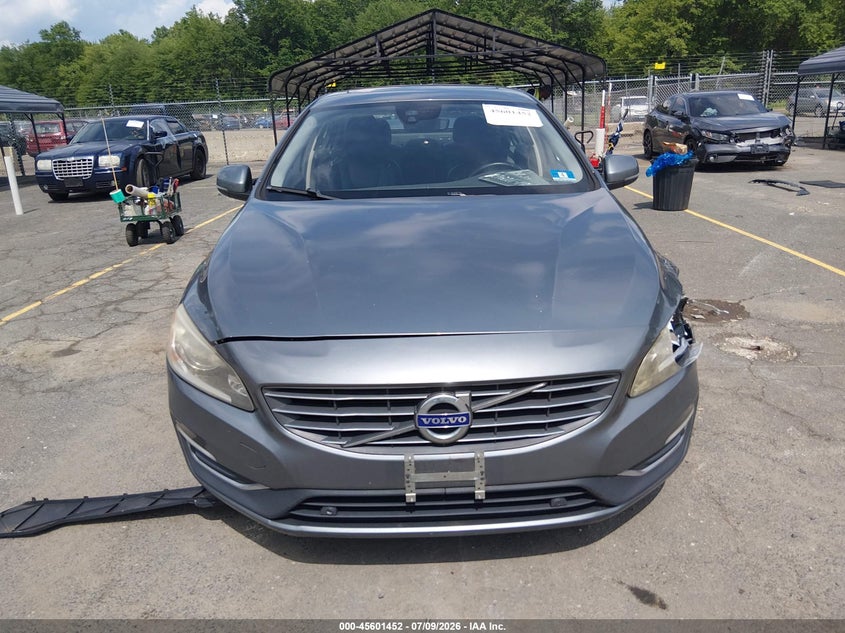 2016 Volvo S60 T5 Drive-E Premier VIN: YV126MFK2G2406751 Lot: 45601452