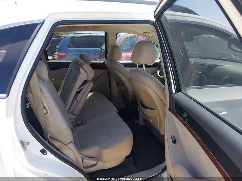 2010 Hyundai Veracruz Gls VIN: KM8NU4CC1AU132584 Lot: 45601563