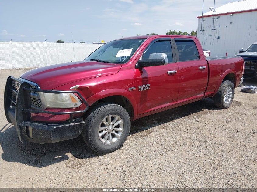 Vin: 1c6rr7vt0fs627715, lot: 46100000, ram 1500 laramie 20152