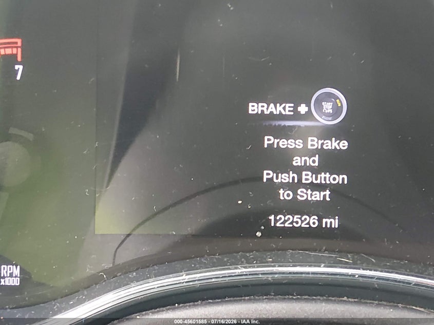 2017 Dodge Durango Gt Rwd VIN: 1C4RDHDG0HC898210 Lot: 45601585
