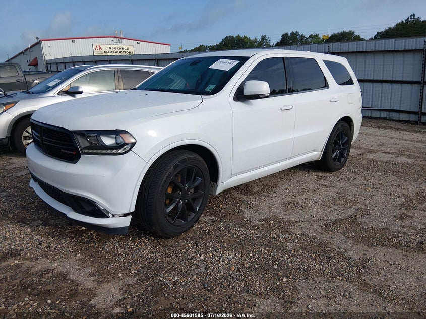 Vin: 1c4rdhdg0hc898210, lot: 46100008, dodge durango gt rwd 20172