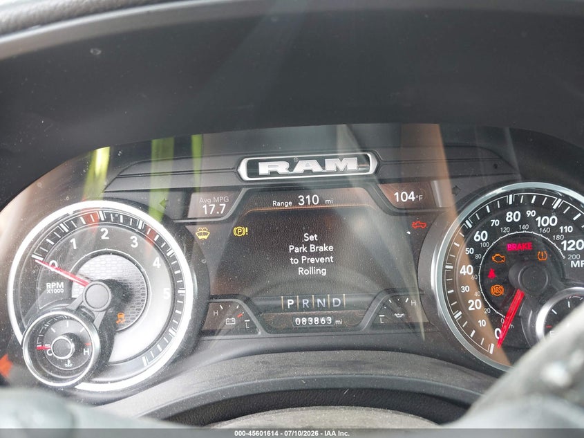 2022 RAM 1500 auction photo 7