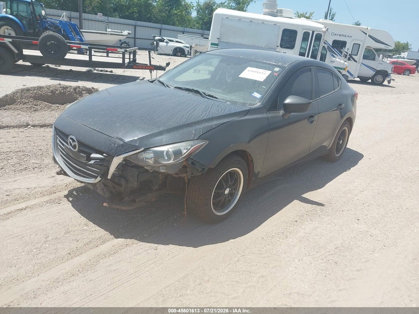 Vin: 3mzbm1u76em108831, lot: 46100037, mazda mazda3 i sport 20142