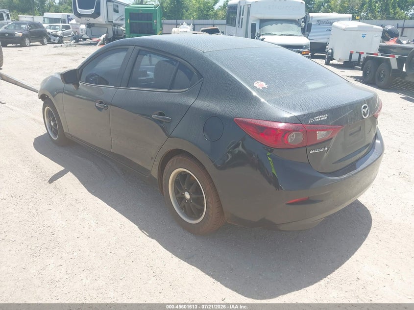 Vin: 3mzbm1u76em108831, lot: 46100037, mazda mazda3 i sport 20143