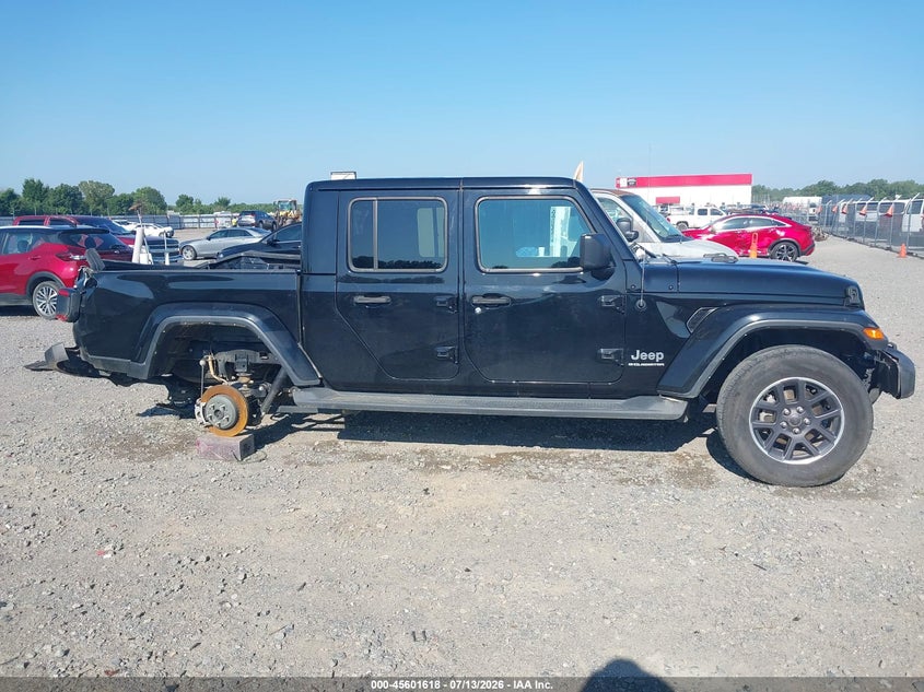 2023 Jeep Gladiator Overland 4X4 VIN: 1C6HJTFG5PL507417 Lot: 45601618