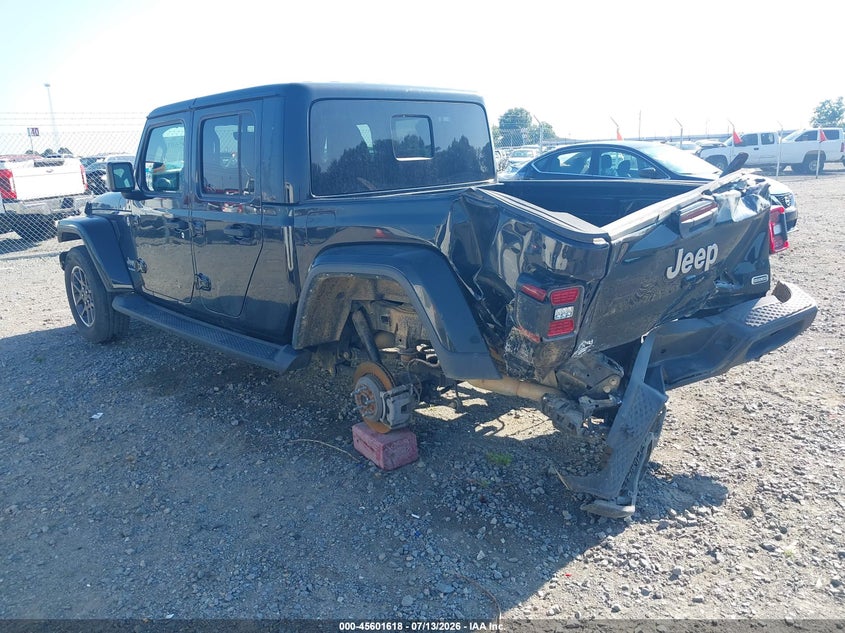 Vin: 1c6hjtfg5pl507417, lot: 46100041, jeep gladiator overland 4x4 20233