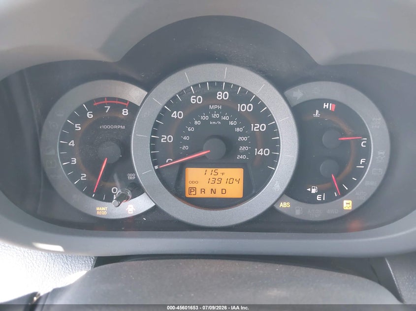 2010 TOYOTA RAV4 auction photo 7
