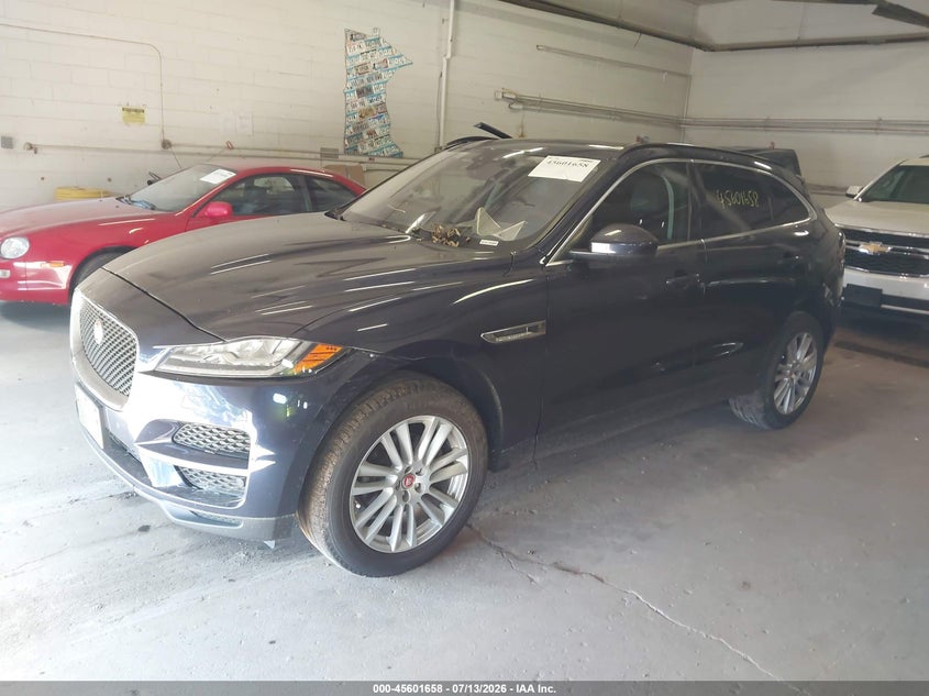 Vin: sadck2fx8ja249850, lot: 46100081, jaguar f-pace 25t prestige 20182