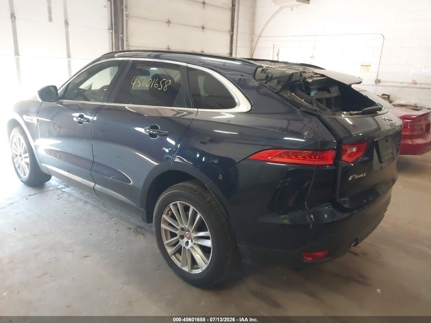 Vin: sadck2fx8ja249850, lot: 46100081, jaguar f-pace 25t prestige 20183