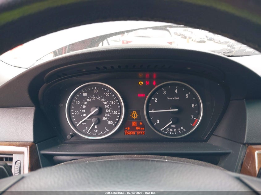 2009 BMW 528I VIN: WBANU53569C120005 Lot: 45601663