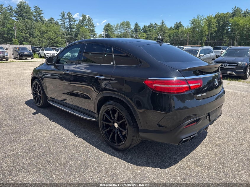 Vin: 4jged7fb7ga020743, lot: 46100094, mercedes-benz amg gle 63 coupe s 4matic 20163