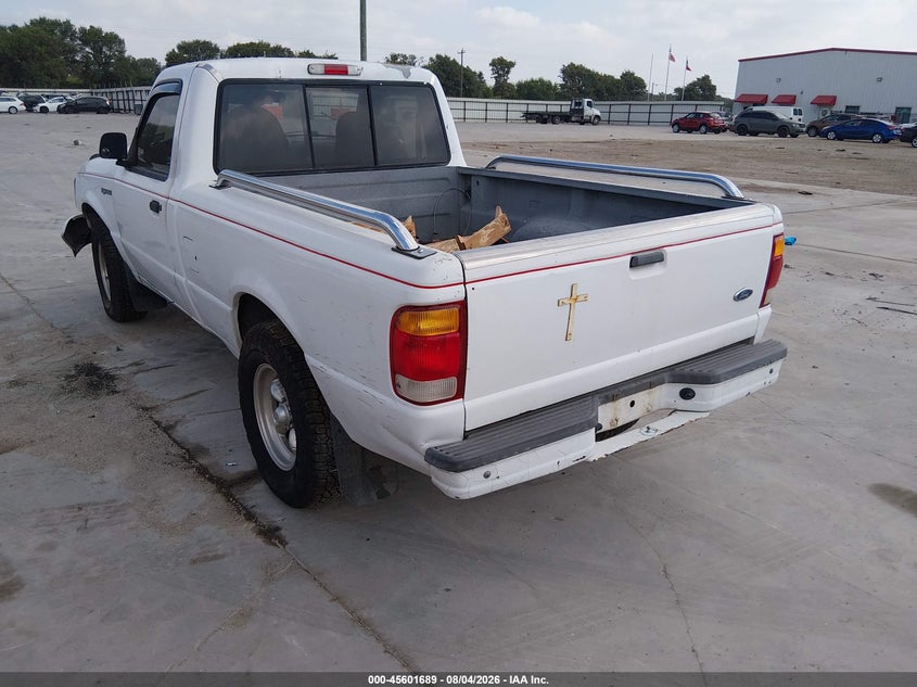 1999 FORD RANGER TRUCK 2.5L I-4 119HP